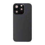iPhone 16 Pro Glasbagside - Sort