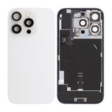 iPhone 16 Pro Bagsideglas - Hvid