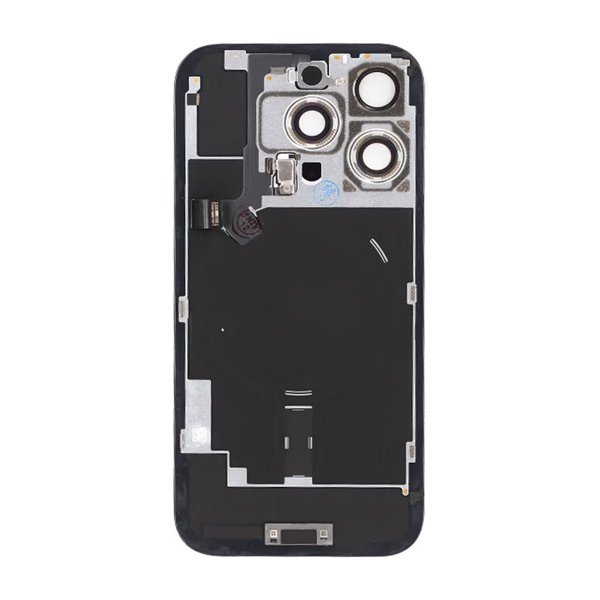 iPhone 16 Pro Bagsideglas - Hvid