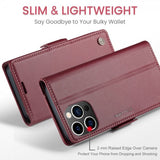 CaseMe iPhone 16 Pro Cover 023 Series Rød
