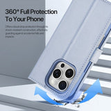 Dux Ducis iPhone 16 Pro Cover 2-i-1 Lawa Series MagSafe Blå