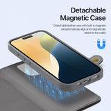 Dux Ducis iPhone 16 Pro Cover 2-i-1 Lawa Series MagSafe Grå