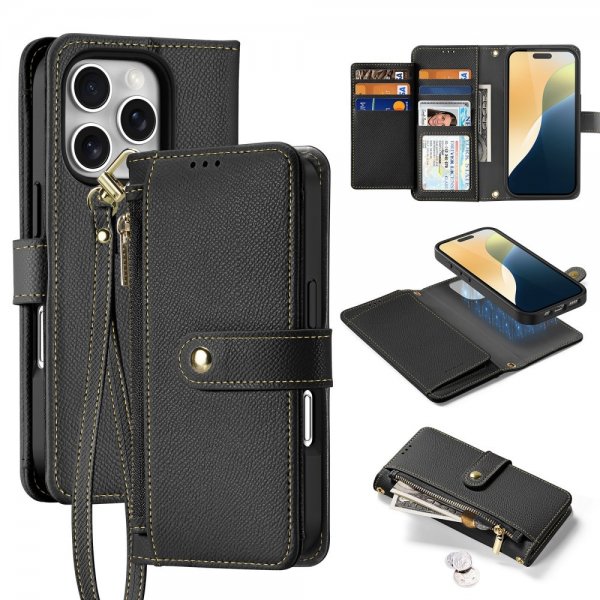 Dux Ducis iPhone 16 Pro Cover 2-i-1 Lawa Series MagSafe Sort