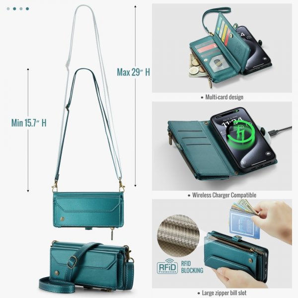 CaseMe iPhone 16 Pro Cover C36 Series Grøn