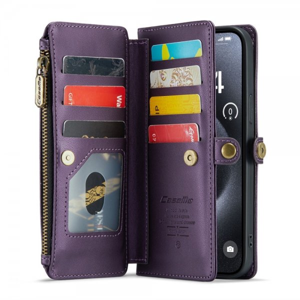CaseMe iPhone 16 Pro Cover C36 Series Lilla