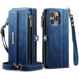 CaseMe iPhone 16 Pro Cover C39 Serie Blå