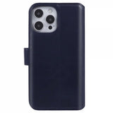 Nordic Covers iPhone 16 Pro Etui Essential Læder Heron Blue