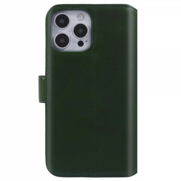 Nordic Covers iPhone 16 Pro Cover Essential Læder Juniper Green