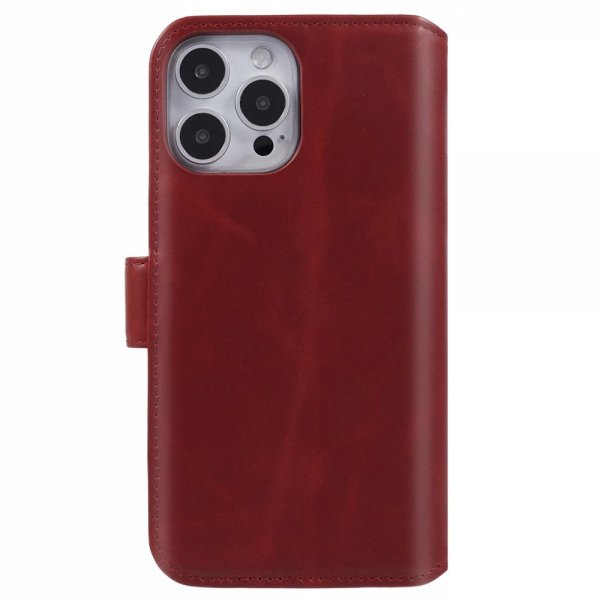 Nordic Covers iPhone 16 Pro Cover Essential Læder Poppy Red