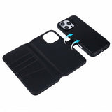 Nordic Covers iPhone 16 Pro Cover MagLeather Raven Black