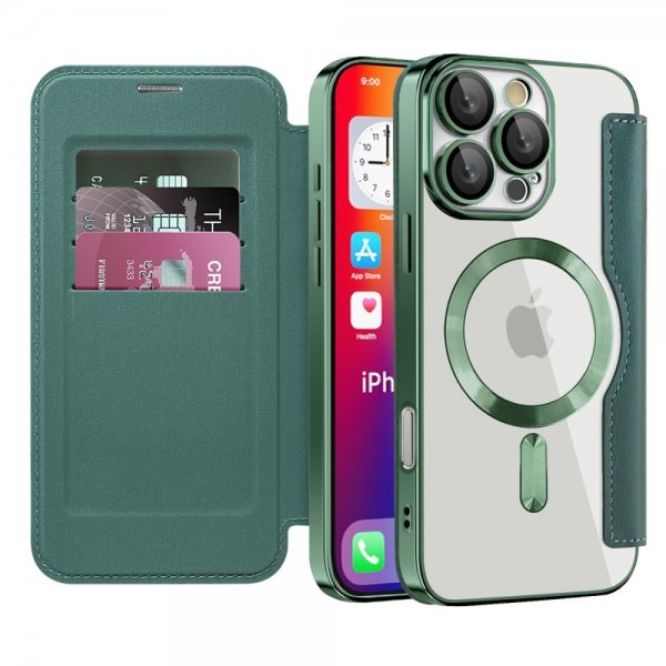 iPhone 16 Pro Cover MagSafe Grøn
