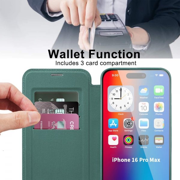 iPhone 16 Pro Cover MagSafe Grøn