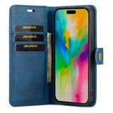 Dg.Ming iPhone 16 Pro Cover med Aftageligt Cover Blå