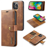Dg.Ming iPhone 16 Pro Cover med Aftageligt Cover Brun
