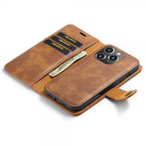 Dg.Ming iPhone 16 Pro Cover med Aftageligt Cover Brun