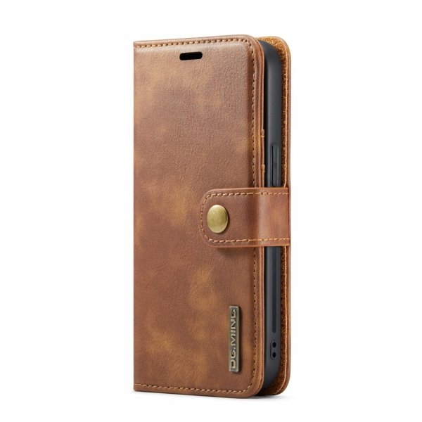 Dg.Ming iPhone 16 Pro Cover med Aftageligt Cover Brun