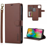 Lc.Imeeke iPhone 16 Pro Cover med Aftageligt Skal L2 Series MagSafe Brun