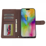 Lc.Imeeke iPhone 16 Pro Cover med Aftageligt Skal L2 Series MagSafe Brun