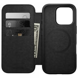 Nomad iPhone 16 Pro Cover Modern Leather Folio English Tan