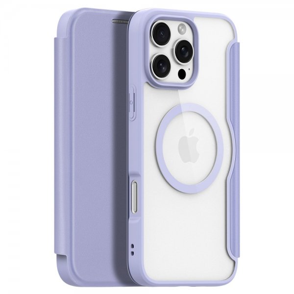 Dux Ducis iPhone 16 Pro Cover Skin X Pro Series MagSafe Lilla