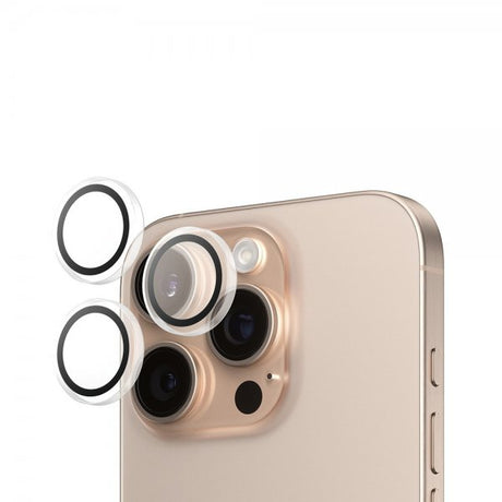 PanzerGlass iPhone 16 Pro/iPhone 16 Pro Max Kameraprotector Hoops Transparent