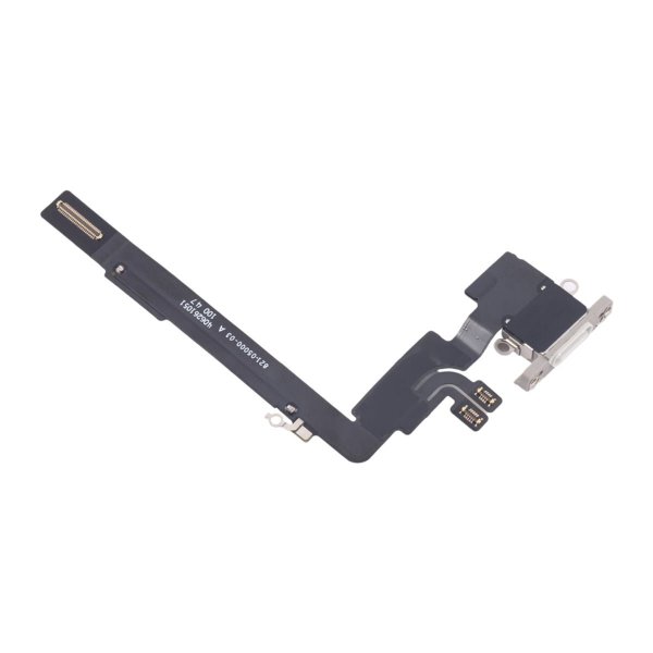 iPhone 16 Pro Opladningsstik Flexkabel Original - Hvid