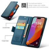 CaseMe iPhone 16 Pro Max Cover 023 Series Blå