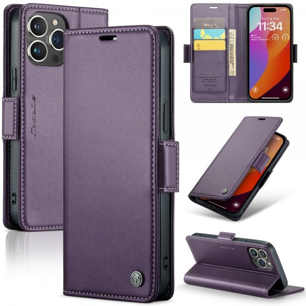 CaseMe iPhone 16 Pro Max Cover 023 Series Lilla