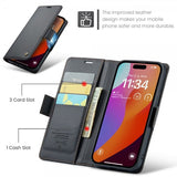 CaseMe iPhone 16 Pro Max Etui 023 Series Sort