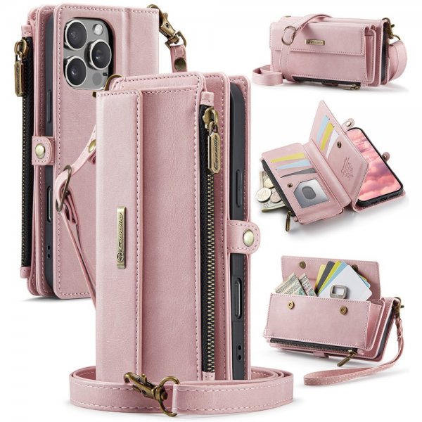CaseMe iPhone 16 Pro Max Cover C39 Series Rosa
