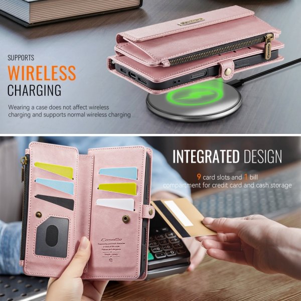 CaseMe iPhone 16 Pro Max Cover C39 Series Rosa