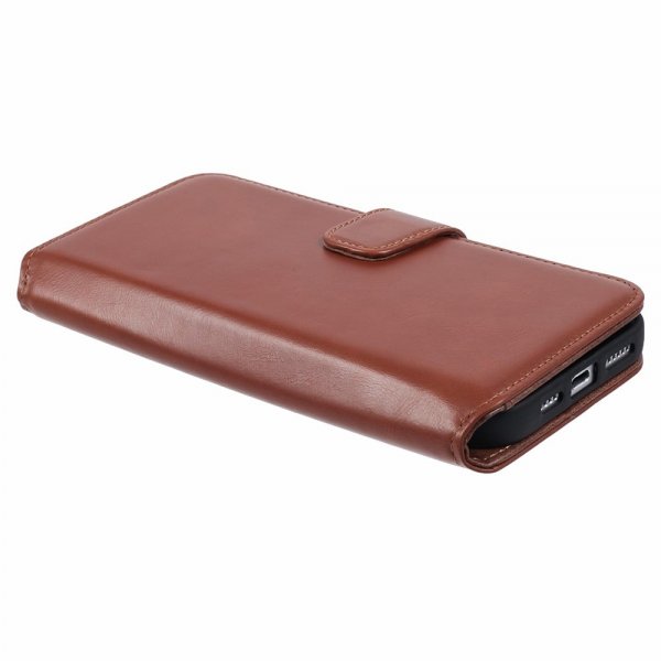 Nordic Covers iPhone 16 Pro Max Essential Læder Cover Maple Brown
