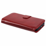 Nordic Covers iPhone 16 Pro Max Etui Essential Leather Poppy Red