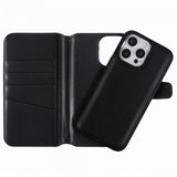 Nordic Covers iPhone 16 Pro Max Futteral MagLeather Raven Black