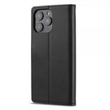 Lc.Imeeke iPhone 16 Pro Max Etui med Kortlomme Standfunktion Sort