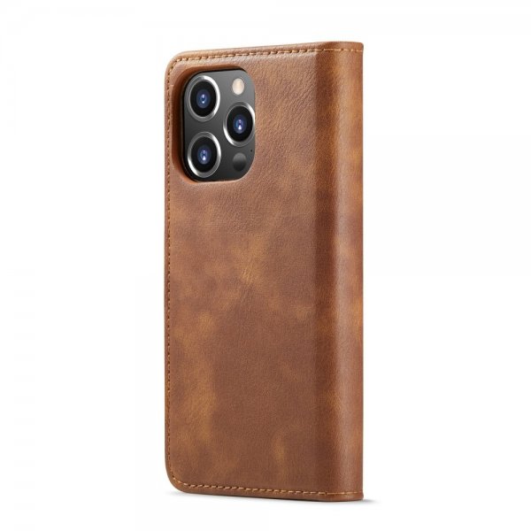 Dg.Ming iPhone 16 Pro Max Etui med Aftagelig Skal Brun