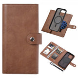 VILI iPhone 16 Pro Max Etui med Aftagelig Skal GV Series MagSafe Brun