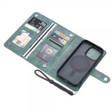 VILI iPhone 16 Pro Max Cover med Aftageligt Cover GV Series MagSafe Grøn