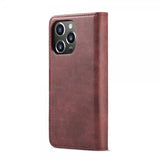 Dg.Ming iPhone 16 Pro Max Etui med Aftageligt Cover Rød