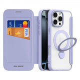 Dux Ducis iPhone 16 Pro Max Cover Skin X Pro Series Kickstand MagSafe Lilla