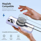 Dux Ducis iPhone 16 Pro Max Cover Skin X Pro Series Kickstand MagSafe Lilla
