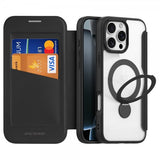 Dux Ducis iPhone 16 Pro Max Cover Skin X Pro Series Kickstand MagSafe Sort