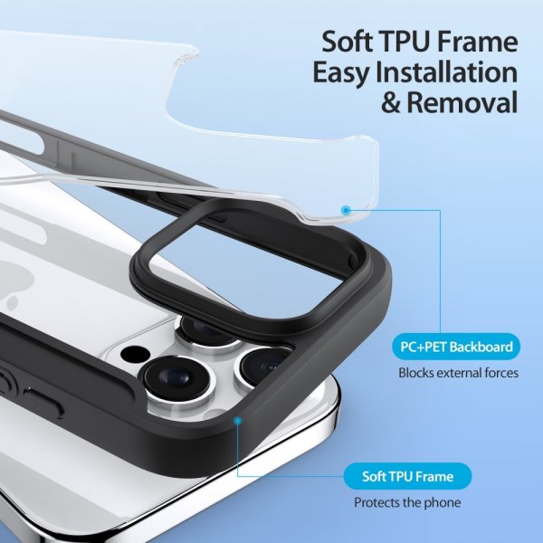 Dux Ducis iPhone 16 Pro Max Cover Skin X Pro Series MagSafe Sort