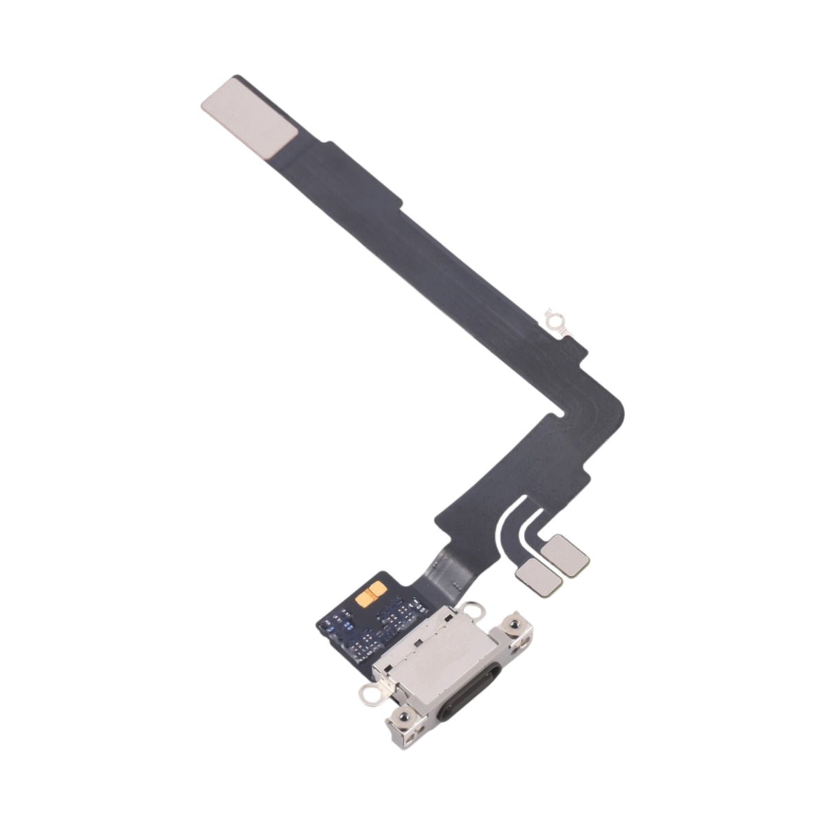 iPhone 16 Pro Max Opladningsstik med flexkabel Original - Sort