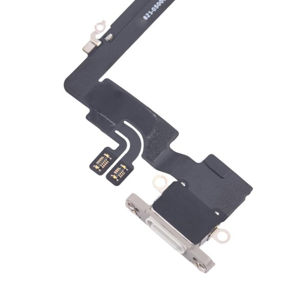 iPhone 16 Pro Max Opladerstik Flexkabel Original - Hvid