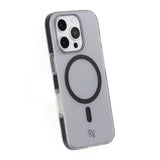 Rvelon iPhone 16 Pro Max Cover Bølget MagSafe Sort