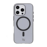Rvelon iPhone 16 Pro Max Cover Bølget MagSafe Sort