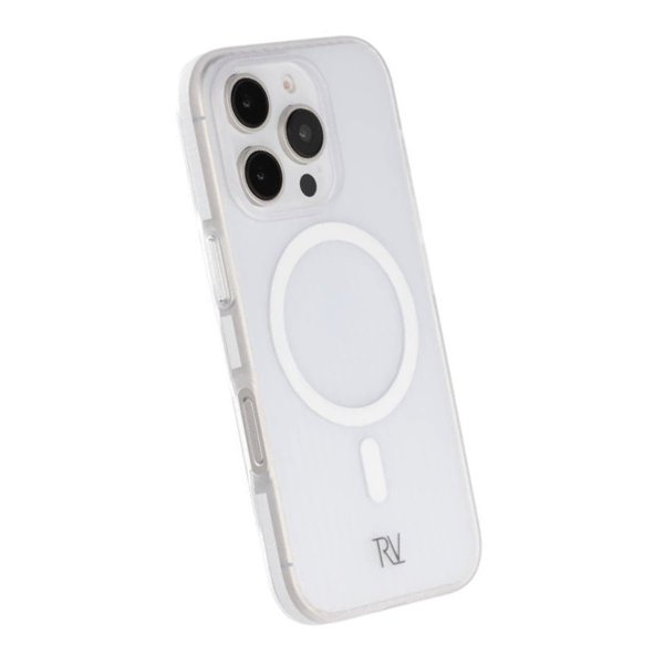 Rvelon iPhone 16 Pro Max Cover Bølget MagSafe Transparent