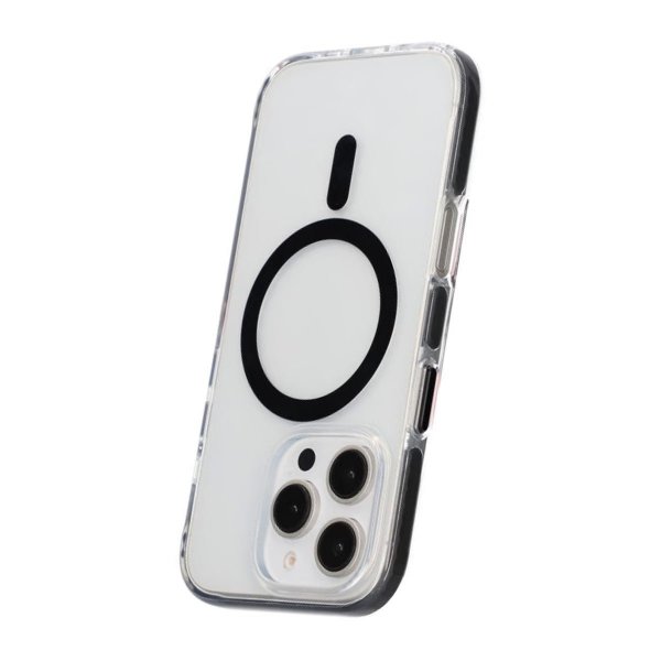 iPhone 16 Pro Max Cover Stødsikkert MagSafe Sort