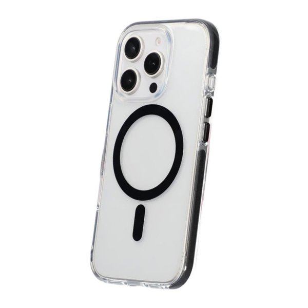 iPhone 16 Pro Max Cover Stødsikkert MagSafe Sort